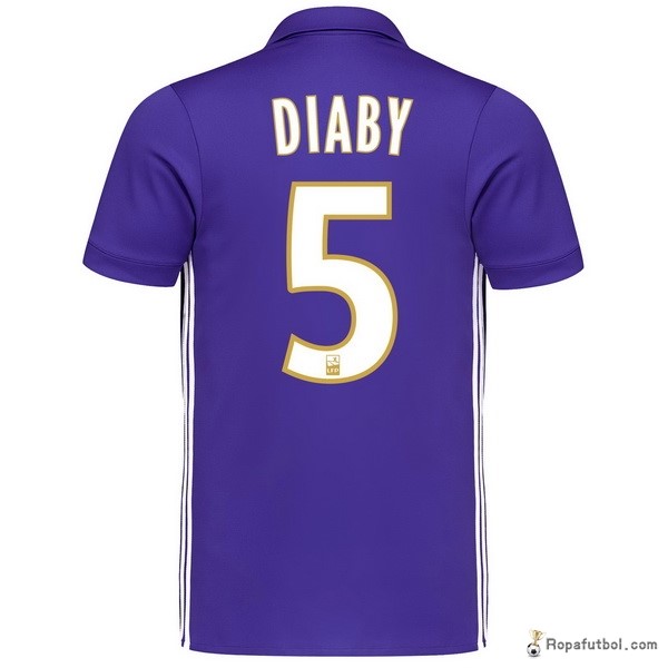 Camiseta Marsella Replica Tercera Ropa Diaby 2017/18